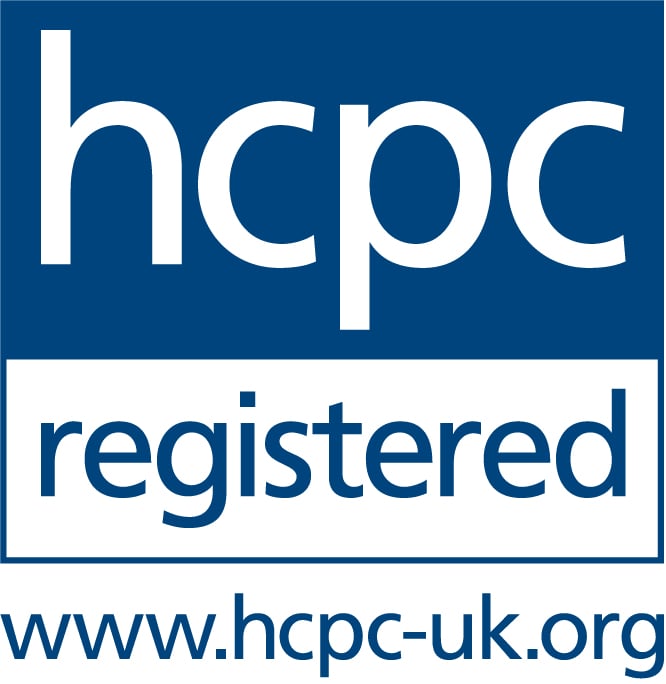 HCPC registered physiotherapist logo